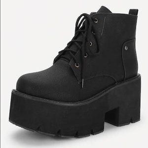 Platform boots by not your average babe Co